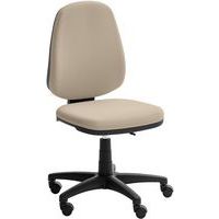 Bureaustoel laag - Open - stoffen bekleding - Quadrifoglio