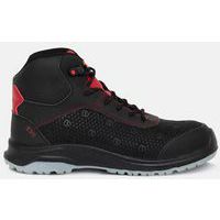 Veiligheidssneakers hoog S3S Rando, zwart-rood - Parade