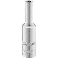 Lange dopsleutel 1/4 zeskant - Stanley