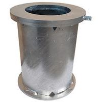 Houder met grondanker voor lichte draagbare zwenkkraan 906 - Huchez