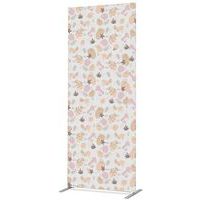 Scheidingswand Textiel Deco Dubbelzijdig Foya Bloemen