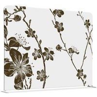 Scheidingswand Textiel 200-150 Dubbelzijdig Abstracte Japanse Bloesem