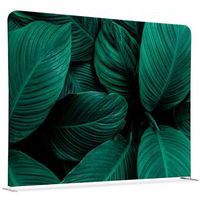 Scheidingswand Textiel 150-150 Dubbelzijdig Botanische Groene Bladeren