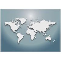 Placemat wereldkaart - Showdown Displays