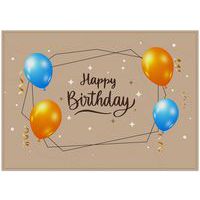 Verjaardagsplacemat - Showdown Displays