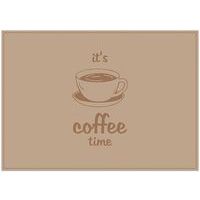 Placemat voor koffie - Showdown Displays