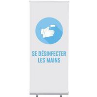Roll-Banner Budget 85 Complete Set Handen Desinfecteren