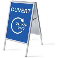 A-bord A1 Complete Set Ouvert 24/7 Blauw