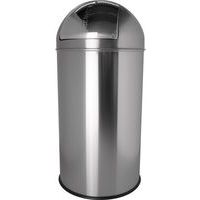 Prullenbak met pushdeksel the dome - helit