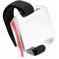 Polsband met badgehouder