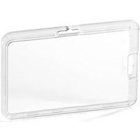 Permanente badgehouder voor 1 beveiligingspas