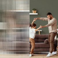 Decoratieve folie, gegroefd, glaslook - Luminis