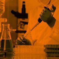 Folie - Uv-beschermend - oranje - voor lab - Luminis