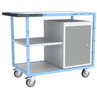 Werkplaatswagen - half blad - plaatstaal - 250 kg - FIMM