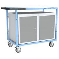 Werkplaatswagen Eversteel - ladeblok 2 deuren - CU 250 kg - FIMM