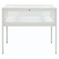 Tafelvitrine met uitschuifbaar lade - 100 x 60 x 95 cm - Sarazino