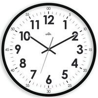 Stille kwartsklok Oris Ø 40 cm zwart - Orium