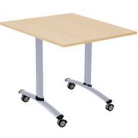 Tafel met gelamineerd blad Axe, vierkant - Manutan Expert