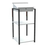 Werktafel 2 legborden 4 rubberen voeten - FIMM