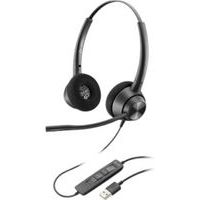 Headset bedraad Encore Pro 320 - 2 oortelefoons - Poly