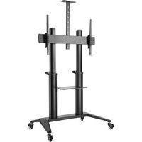 Monitorsteun S120 op wielen - 70 tot 120 - Dacomex