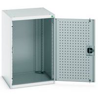 Kast Cubio met geperforeerde deur 650×650×1000 mm - Bott