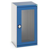 Cubio kast met transparante deuren H1200mm - Bott