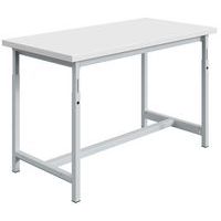 Werkbank PTH 40mm gelamineerd blad verstelbaar d.m.v. rek - SOFAME