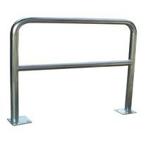 Veiligheidshek met grondplaat van roestvrij staal - Viso