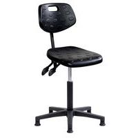 Bureaustoel middelgroot ERGODYN diepte verstelbaar aluminium glijders