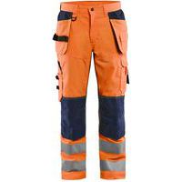 Werkbroek High Vis met ventilatie Oranje/Marineblauw - Blåkläder
