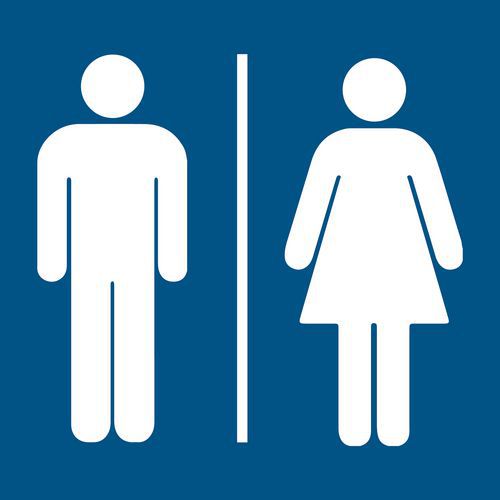 Pictogram Toilet heren en dames