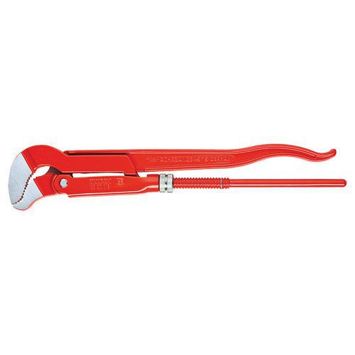 Pijptang S-vormig rood poedergecoat 420 mm_ 83 30 015 KNIPEX