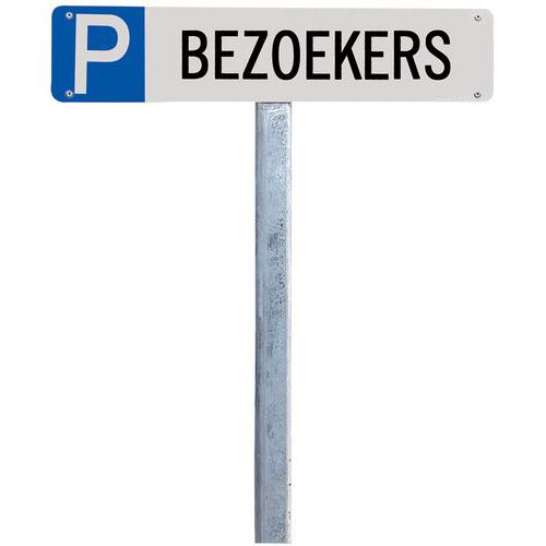 Parkeerbord Nederlands - Bezoekers