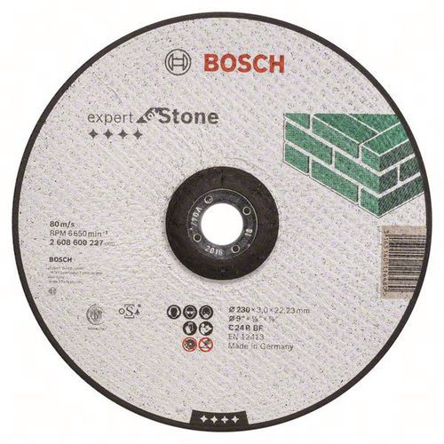 Doorslijpschijf gebogen Expert for Stone C24 - Bosch