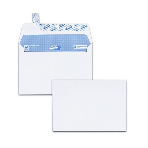 Extra witte envelop 100 g/m² - Doos 200 - GPV