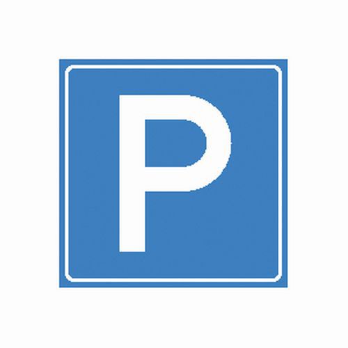 Gebodsbord - E4 - Parkeerplaats