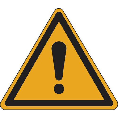 Waarschuwingsbord - Algemene waarschuwing - Aluminium