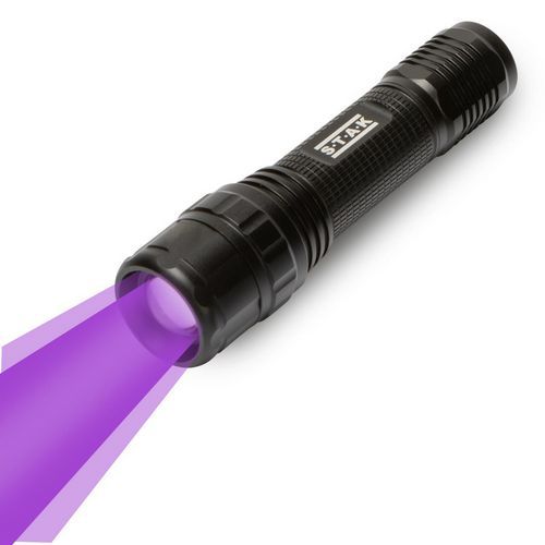 UV-LED-zaklamp - op batterij van 3W HORATIO - Velamp
