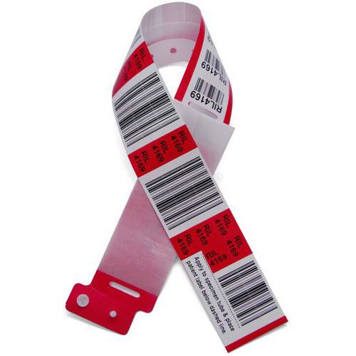 Ziekenhuispolsband Barcode Plus - set van 10 - Sogedex