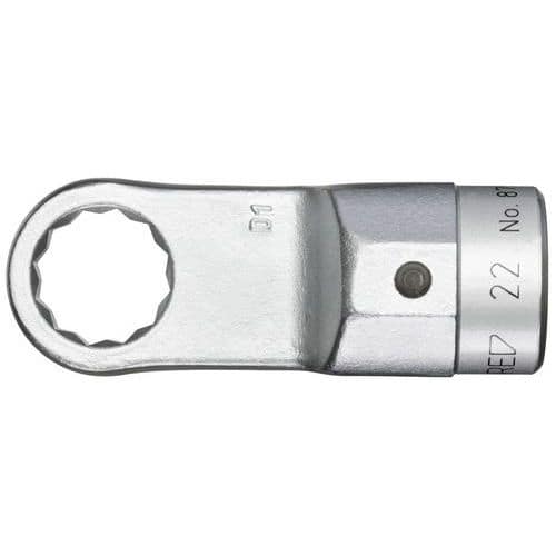 Opsteek-ringsleutel 22 Z metrisch 8796 - Gedore