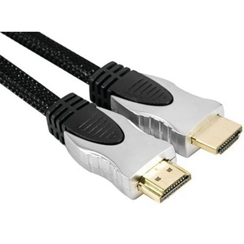 Kabel HDMI HQ Highspeed 2.0 met ethernet 1 M