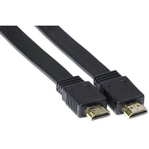Kabel HIGHSPEED HDMI A/A PLAT zwart 1.50 m