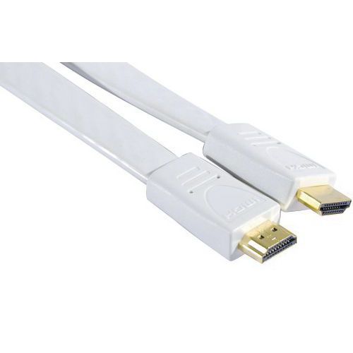 Kabel highspeed HDMI plat wit 5 M