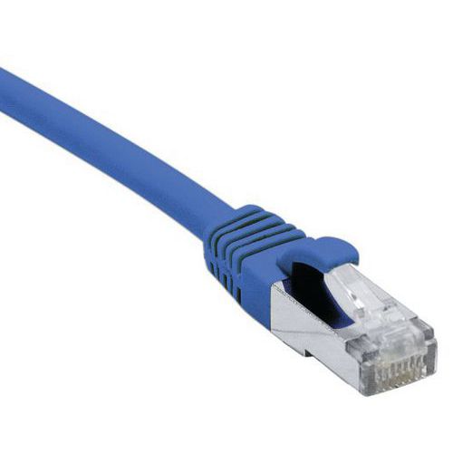 Netwerkkabel DEXLAN RJ45 CAT 6 S/FTP LSOH SNG blauw 0.5 m