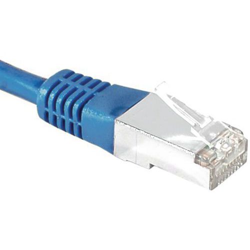 Netwerkkabel DEXLAN RJ45 CAT 6 S/FTP blauw 0.5 M