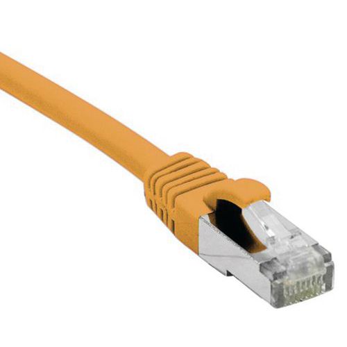 Netwerkkabel DEXLAN RJ45 CAT 6 S/FTP LSOH SNG oranje 0.15 M