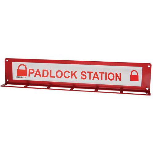 Lockout Padlock station voor hangsloten