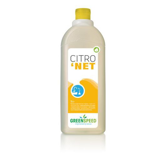 Ontvettend afwasmiddel - Citroen - Greenspeed
