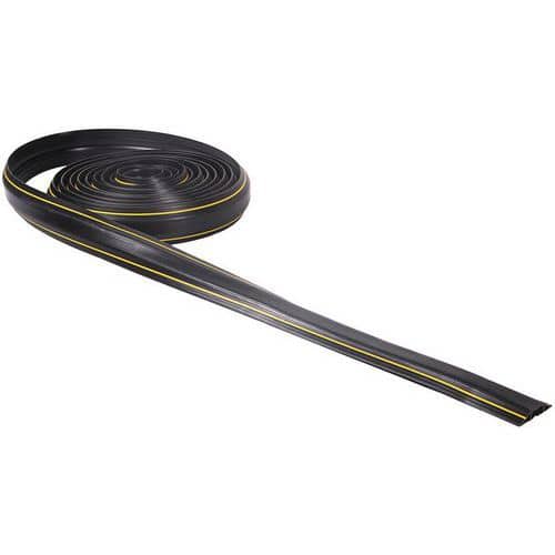 Kabeldoorvoer, lengte 3 m - Zwart/geel - Manutan Expert